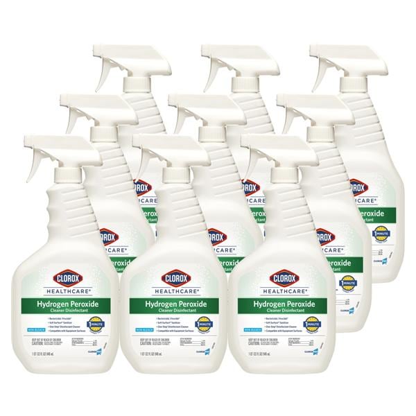 Clorox Healthcare Surface Cleaner & Disinfectant Spry Btl Frgrnc Fr 32oz 9/Ca