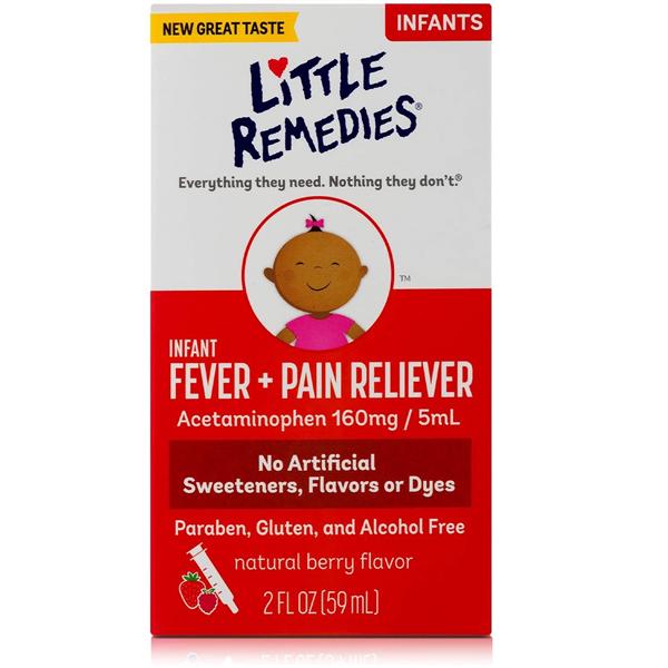 Little Remedies Infant APAP 160mg/5mL Berry 2oz/Bt