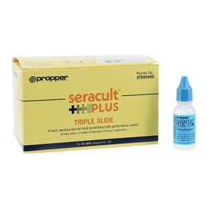 Seracult Plus FOB Triple Slide Test Kit With 2x15mL Developer/ Applicators 34/Bx