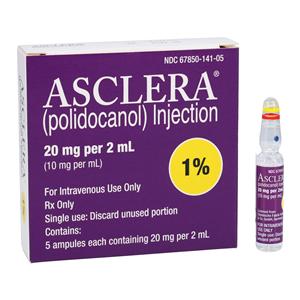 Asclera Injection 1% 10mg/mL Ampule 2mL 5/Bx