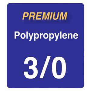 Unify Premium + Suture 3/0 18" Polypropylene Mnflmnt PS-2/P-12/PC31 Blu 12/Bx