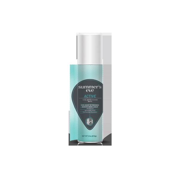 Summer's Eve Active Spray 2oz Moisture Absorbent Fresh Scent 24/Ca