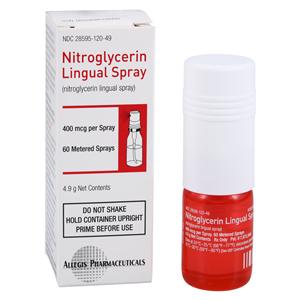 Nitroglycerin 400mcg 4.9gm/Bt