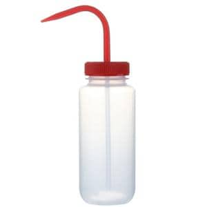 Wash Bottle Color Coded Red 500mL 6/Pk