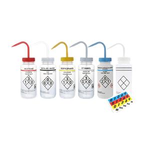 Wash Bottle Assorted 500mL 6/Pk