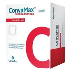 ConvaMax Superabsorber SAP Core Wound Dressing 6x6" Sterile Sq NAdh Spr Abs LF