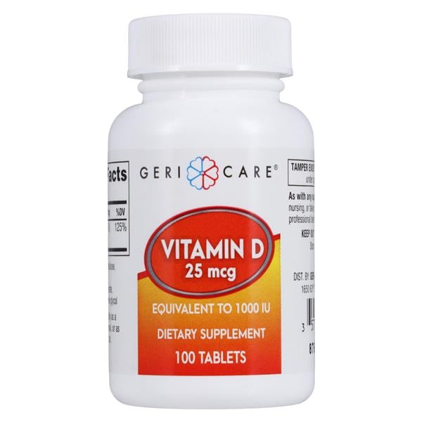 Vitamin D Tablets 1000IU 100/Bt