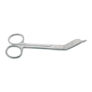 Lister Bandage Scissor Angled 5-1/2" Stainless Steel Sterile Disposable 10/BX