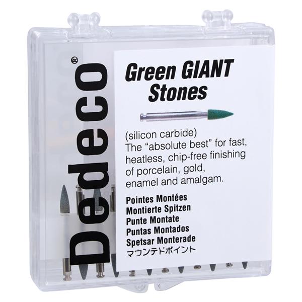 Green Giant Mounted Stones Green 12/Bx