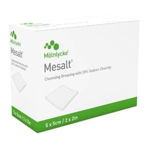 Mesalt Viscose/Polyester Wound Dressing 10x10cm Sterile