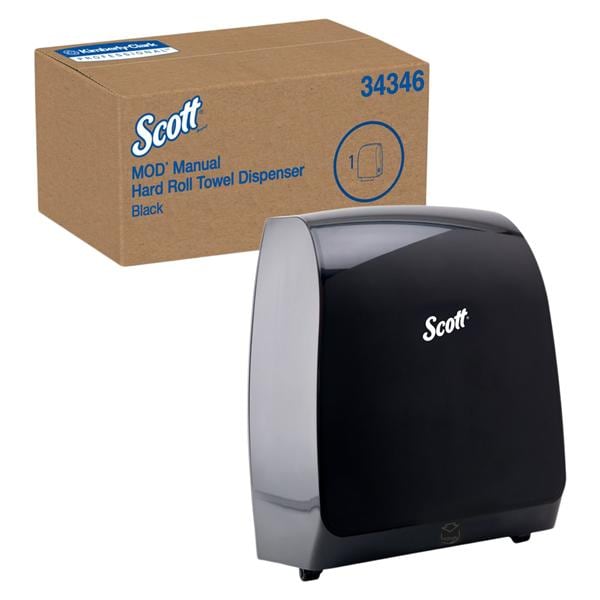 Scott Pro Paper Towel Dispenser Black Plastic Ea