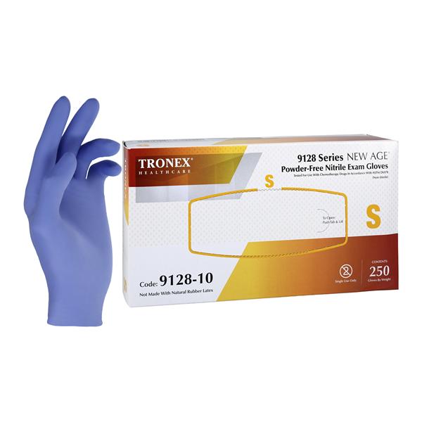 Nitrile Exam Gloves Small Violet Blue Non-Sterile