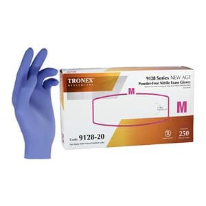 Nitrile Exam Gloves Medium Violet Blue Non-Sterile, 10 BX/CA