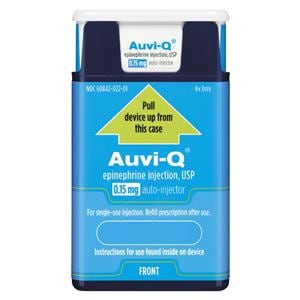 Auvi-Q Injection 0.15mg Auto-Injector 2/Pk