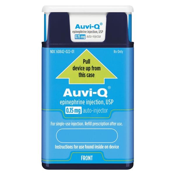 Auvi-Q Injection 0.15mg Auto-Injector 2/Package