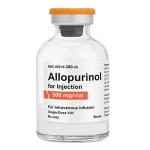 Allopurinol Injection 500mg Powder SDV 30mL Each