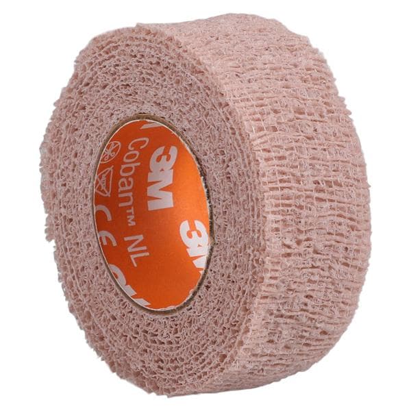 Coban Wrap Bandage Elastic/Non-Woven 1"x5yd Tan Non-Sterile 72/Ca