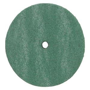 Rubber Wheels Classic Polishers Green 100/Bx