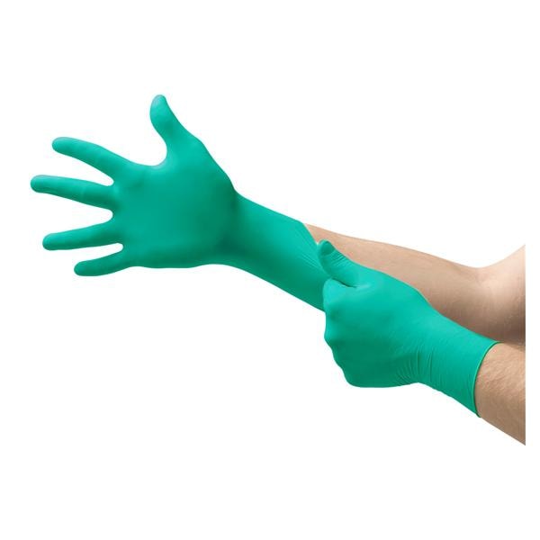 Microflex Neogard Touch Neoprene Exam Gloves Small Green Non-Sterile