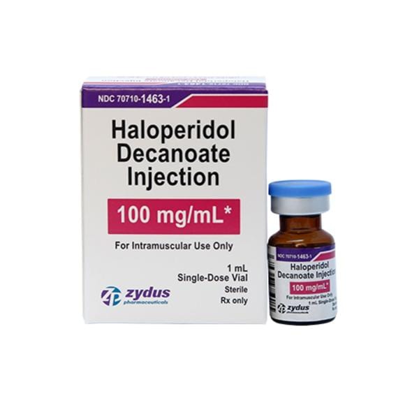 Haloperidol Decanoate Injection 100mg/mL SDV 1mL Each