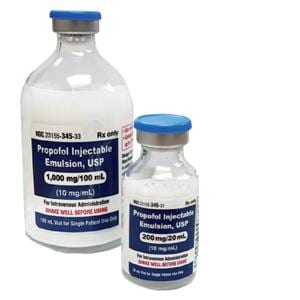 Propofol Injection 10mg/mL SDV 100mL 10/Bx