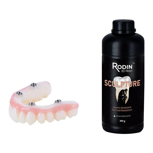 Rodin™ Denture Teeth 3D Print Resin BL 300Gm/Bt