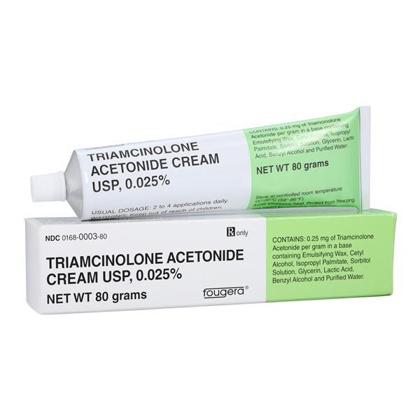 Triamcinolone Acetonide Topical Cream 0.025% Tube 80gm/Tb