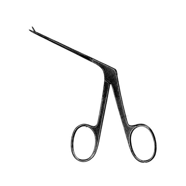 Micro Alligator Ear Forcep Straight 3" Autoclavable Ea