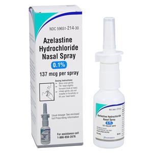 Azelastine HCl Nasal Spray 0.1% Bottle 30mL/Bt