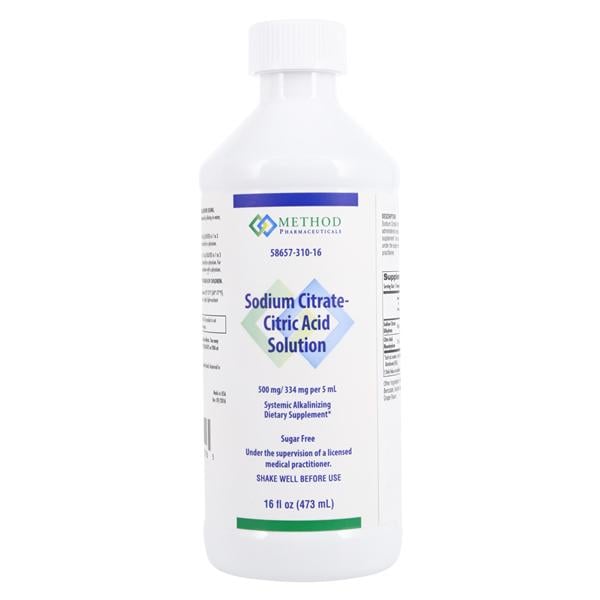 Citrate Acid Solution 473mL/Bt