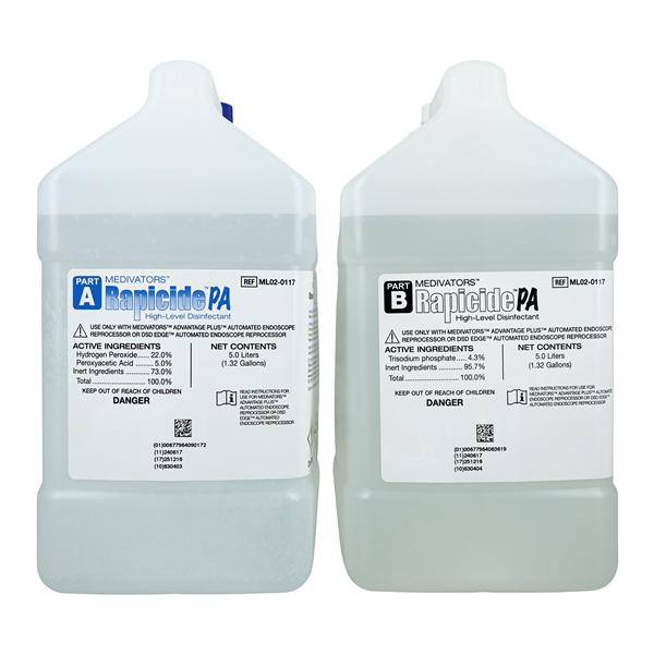 Rapicide PA High Level Disinfectant Disinfectant 5 Liter 4/CA