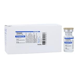 Flumazenil Injection 0.1mg/mL MDV 5mL 10/Package