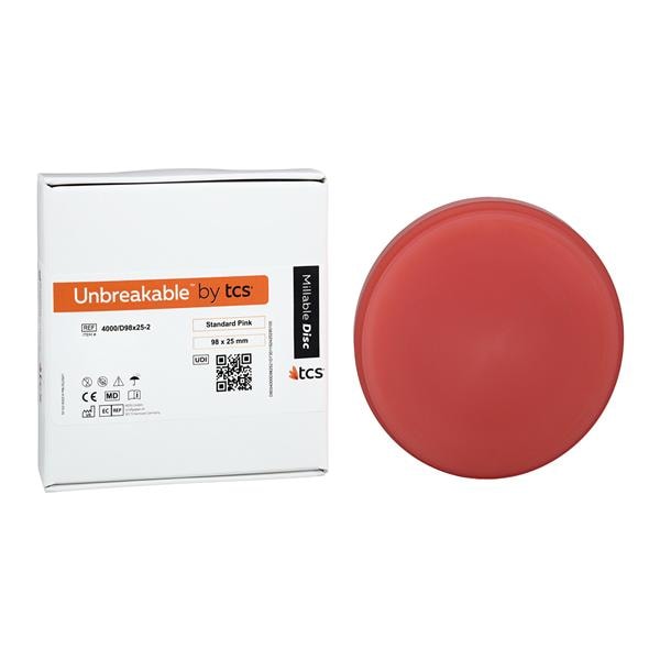 Unbreakable Millable Disc Standard Pink 98x25 Ea