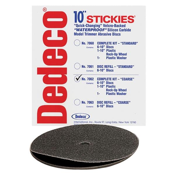 Stickies Model Trimmer Discs Velcro Backed Coarse 36 6/Bx