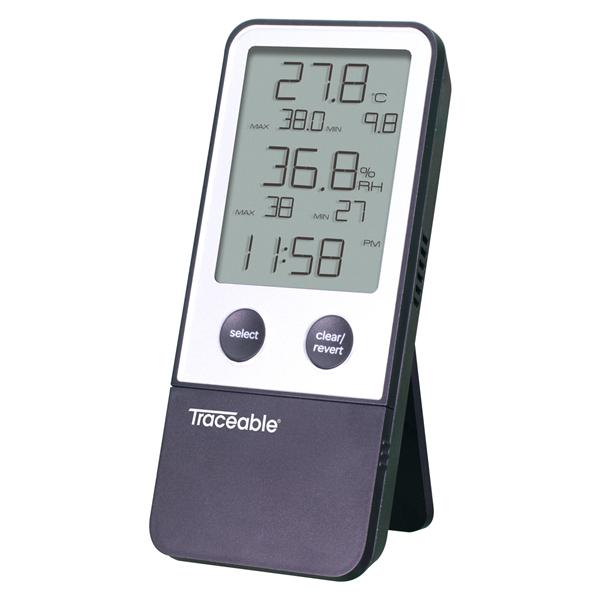 Traceable Thermohygrometer Thermohygrometer 32 to 122°F (0 to 50°C) Ea