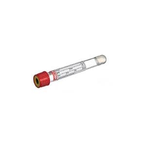 Vacuette Blood Collection Tube Yellow/Red 5mL Pull Cap 50/Bx, 24 BX/CA