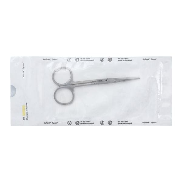 Miltex Strabismus Scissor Straight 4-1/2" Stainless Steel Sterile Disp 50/Bx