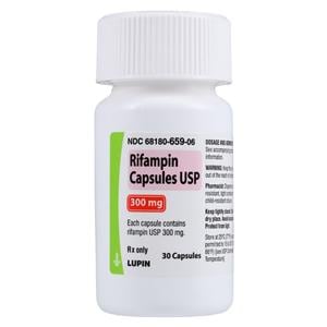 Rifampin Capsules 300mg Bottle 30/Bottle Each