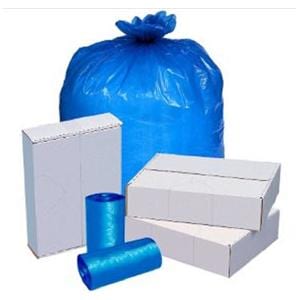 Medical Isolation High Density Can Liners 33gal 17mic Blue 33x40 250/Ca