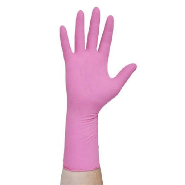 Underguard Exam Gloves Large Pink Non-Sterile, 10 BX/CA