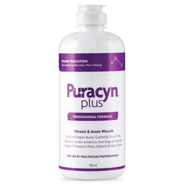 Puracyn Plus Wound Cleanser Hypochlorous Acid 500ml Non-Sterile 16.9oz LF 6/Ca