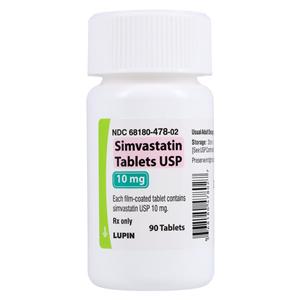 Simvastatin 10mg 90/Bt