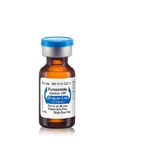 Furosemide Injection 10mg/mL SDV 2mL 25/Bx