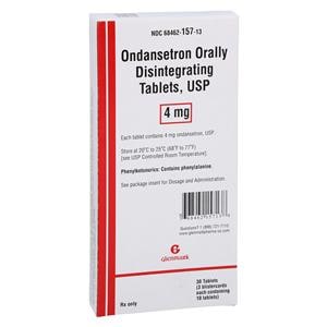 Ondansetron Orally Disintegrating Tablets 4mg Unit Dose Box 30/Bottle Each