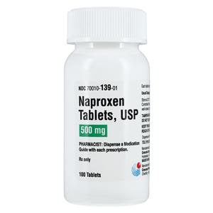 Naproxen Tablets 500mg Bottle 100/Bt