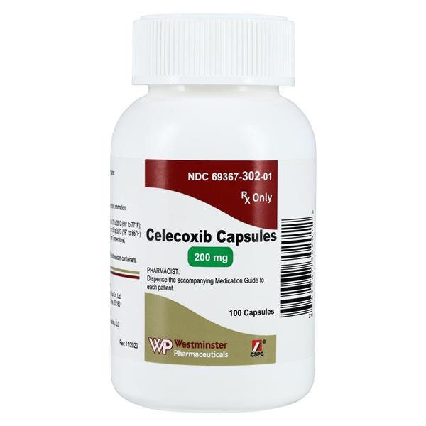 Celecoxib Capsules 200mg Bottle 100/Bottle Each