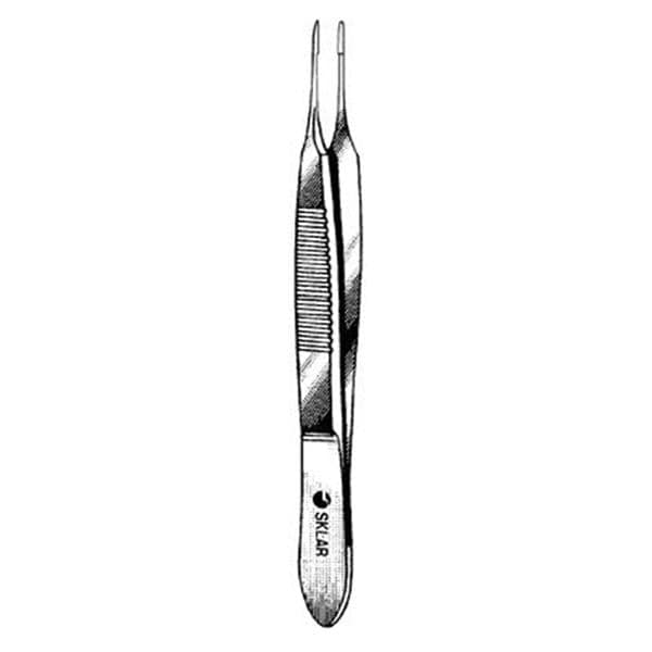 McPherson Suture Forceps Straight 4mm Non-Sterile Ea