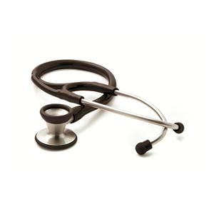 Adscope 602 Cardiology Stethoscope Adult Black Double Lumen Tubing Ea