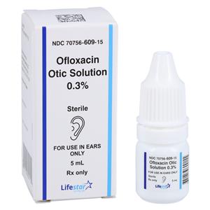 Ofloxacin Otic Solution 0.3% Bottle 5mL 5mL/Bt