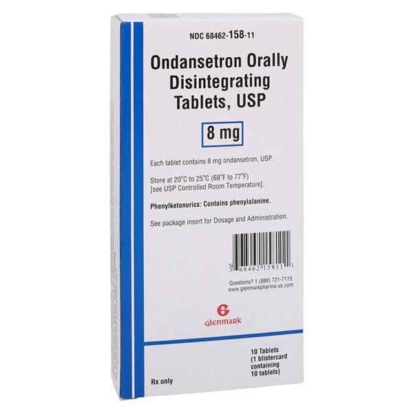 Ondansetron Orally Disintegrating Tablets 8mg Unit Dose Box 10/Package Each